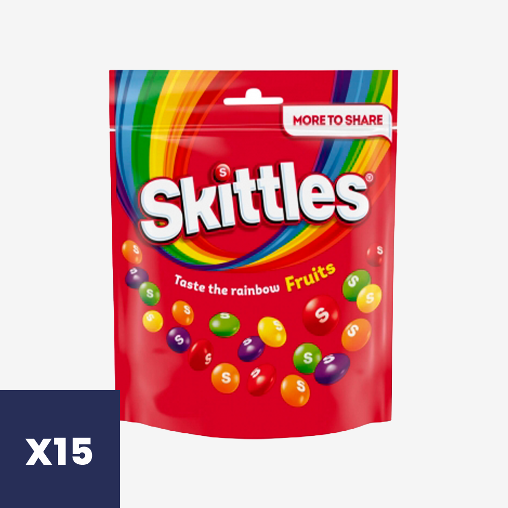 Masticables Fruit Skittles 15 x 152 g