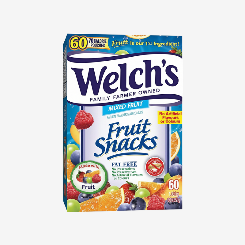 Gomitas de Fruta Welch's 60 un x 22 g