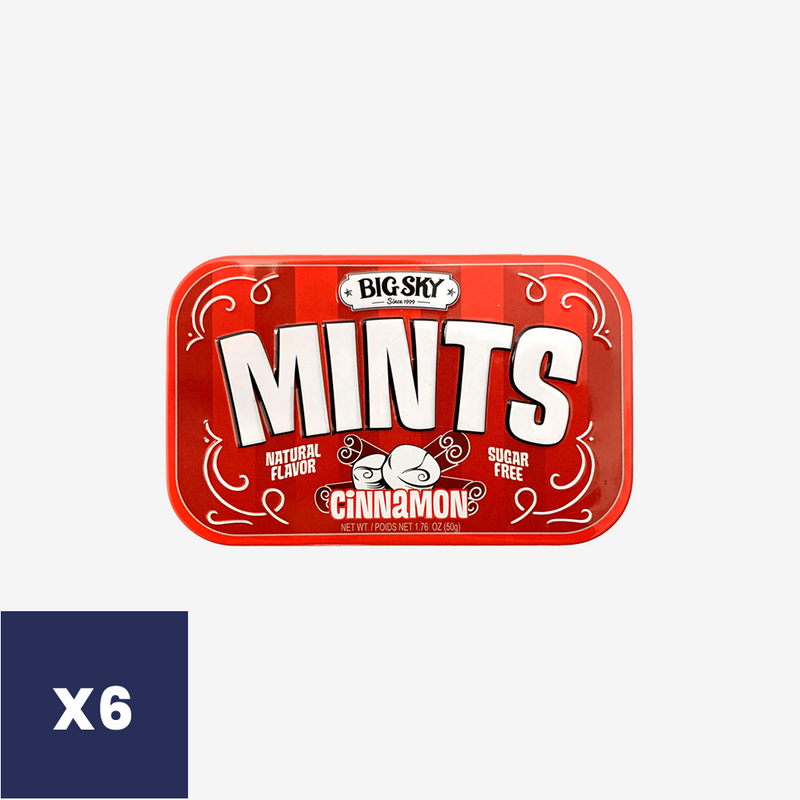 Mentas Canela Big Sky 6 un x 50 g