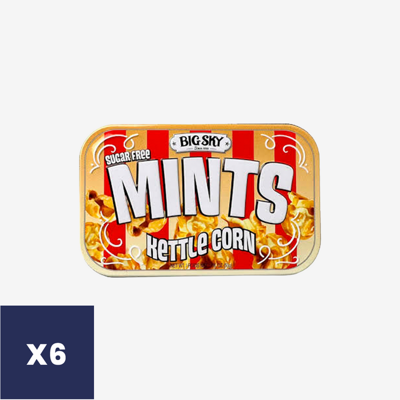 Mentas Kettle Corn Big Sky 6 un x 50 g