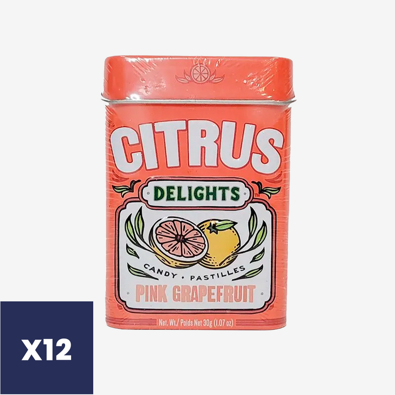Mentas Pomelo Pink Citrus Delight 12 x 30 g