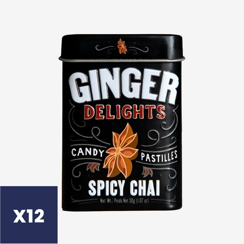 Mentas Spicy Chai Citrus Delight 12 x 30 g