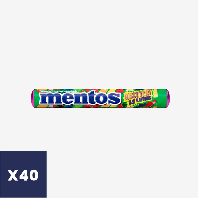 Masticables Discovery Mentos 40 x 40 g