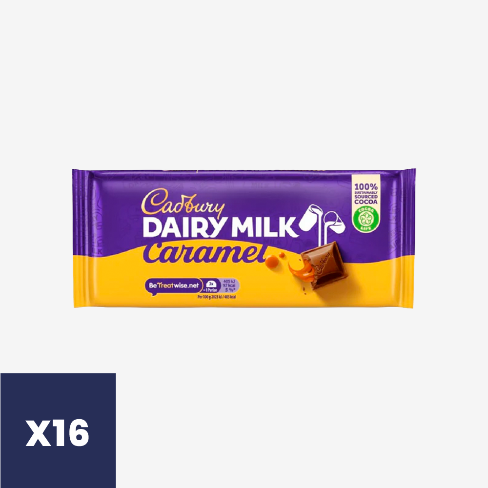 Chocolate Caramel Cadbury 16 x 120 g