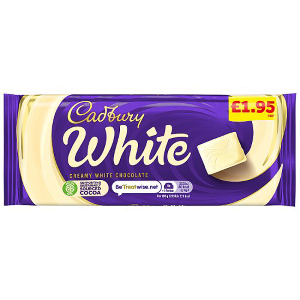 Chocolate Blanco Cadbury 90 g