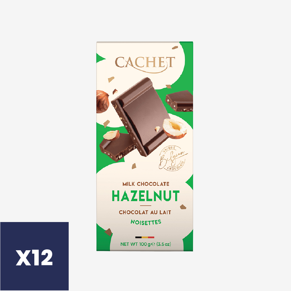 Barra Chocolate Avellana 31 Cachet 12 x 100 g
