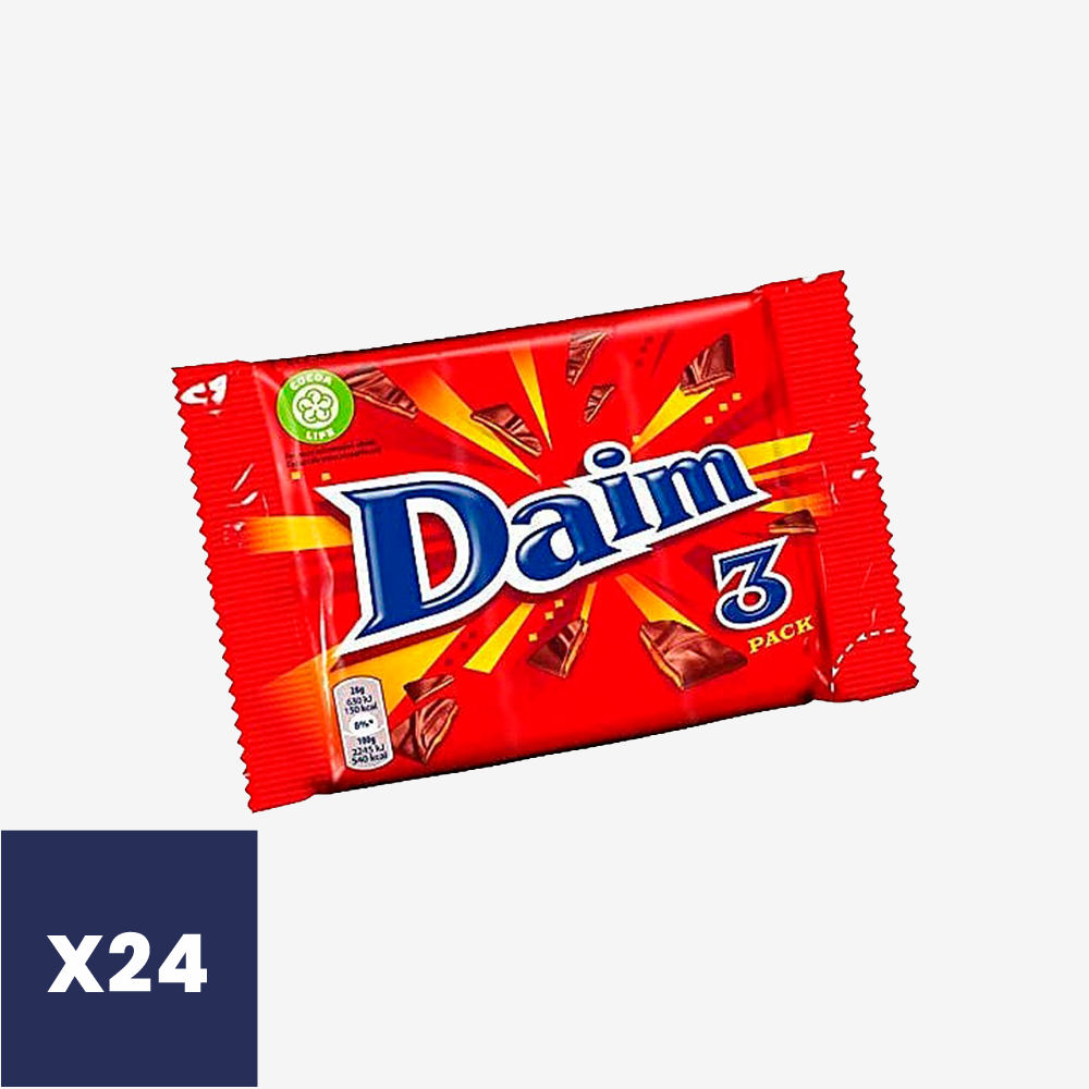 Chocolate Leche Daim 24 x 84 g