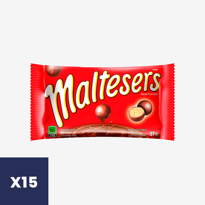Chocolates Crocantes Maltesers 15 un x 37 g