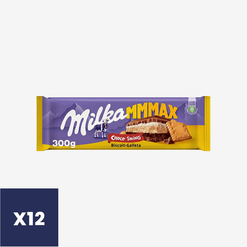 Chocolate con Galleta Milka 12 x 300 g