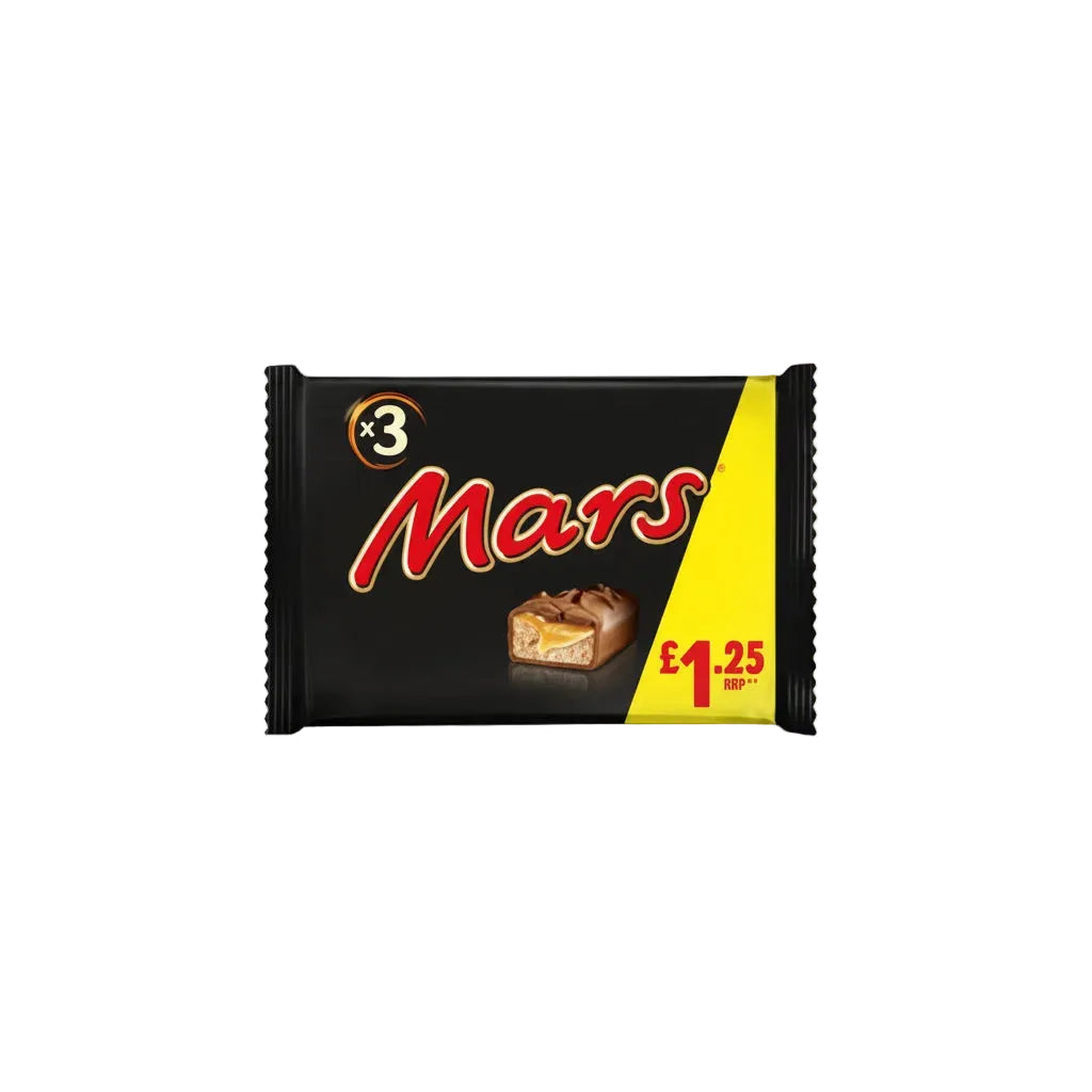 Barras Chocolate Mars 3 un