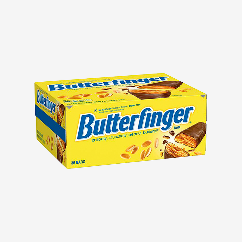 Barras de Chocolate y Maní Butterfinger Nestle 36 un x 53,8 g