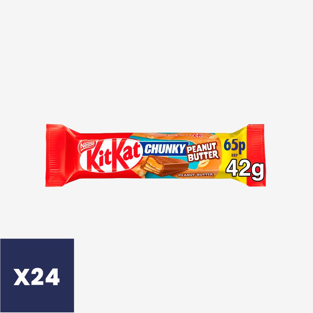 Chocolates Kit Kat Chunky PB Nestle 24 X 42 g
