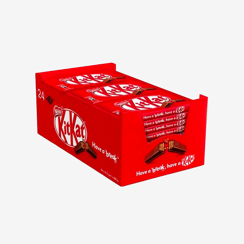 Chocolates Kit Kat 4 Fingers Nestle 24 un x 41.5 g