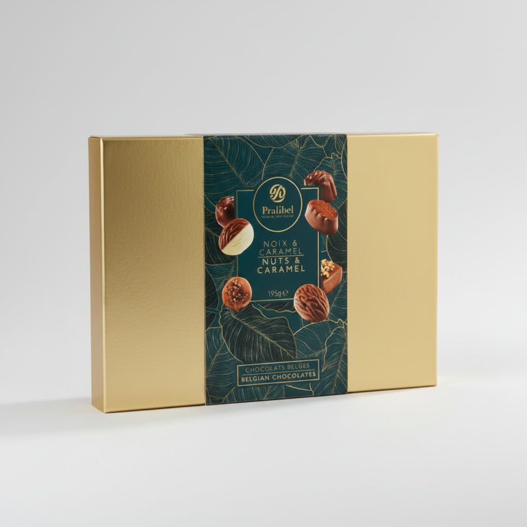 Bombones Nuts & Caramel Pralibel 195 g