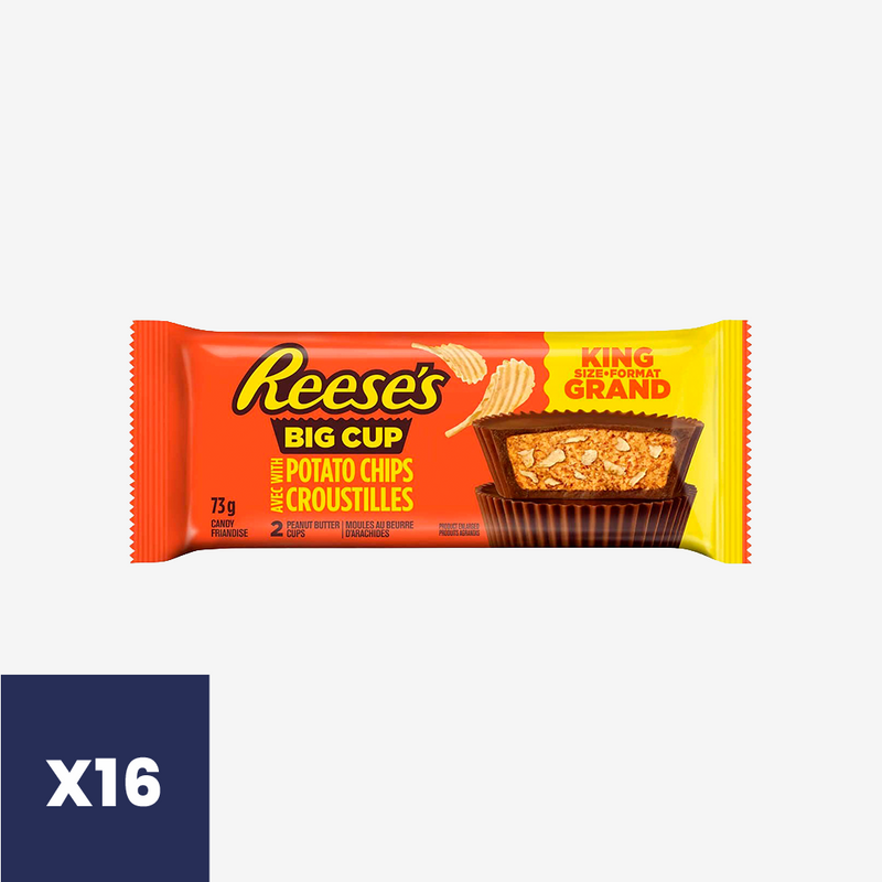 Chocolates Big Cup con Papas Fritas Reese's 16 un x 73 g