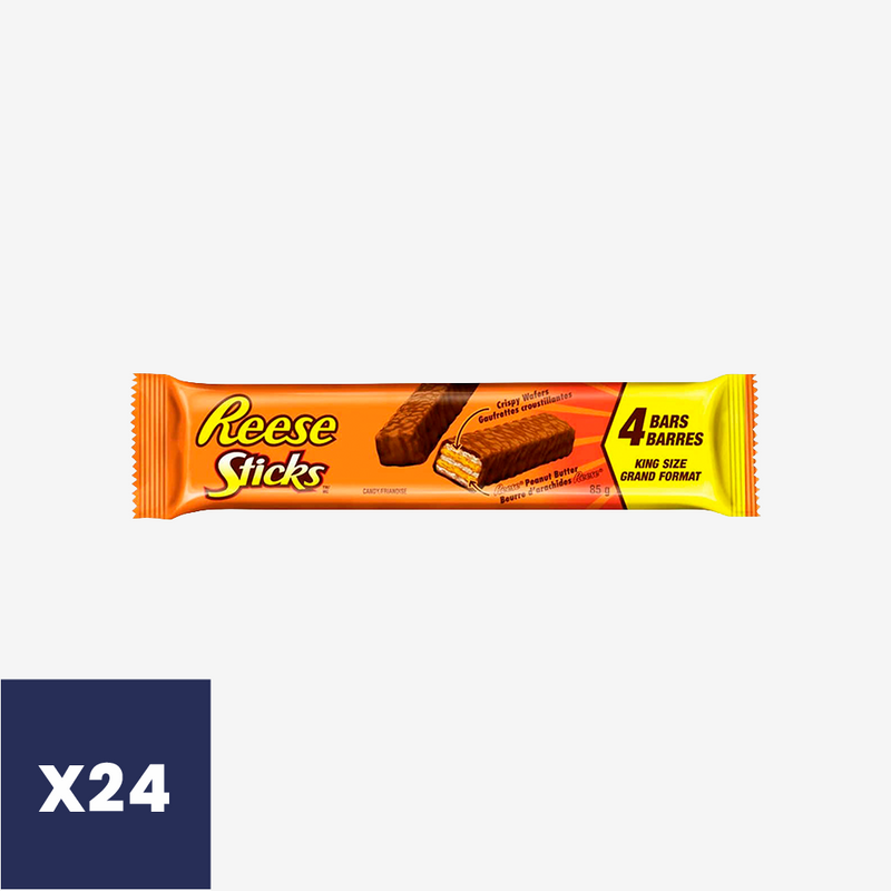 Barras de Obleas King Size Reese's 24 un x 85 g
