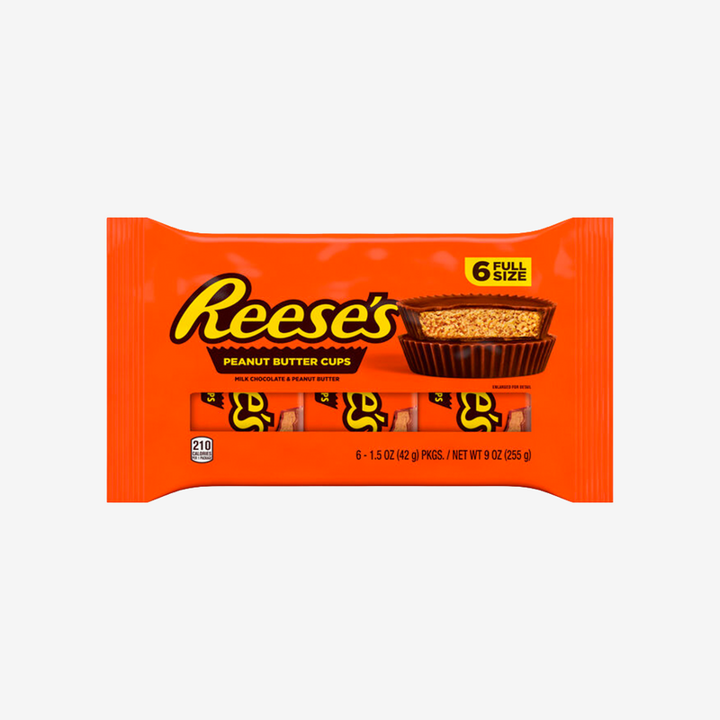 Chocolate Cups Leche Mantequilla Maní Reese's 6 x 42 g