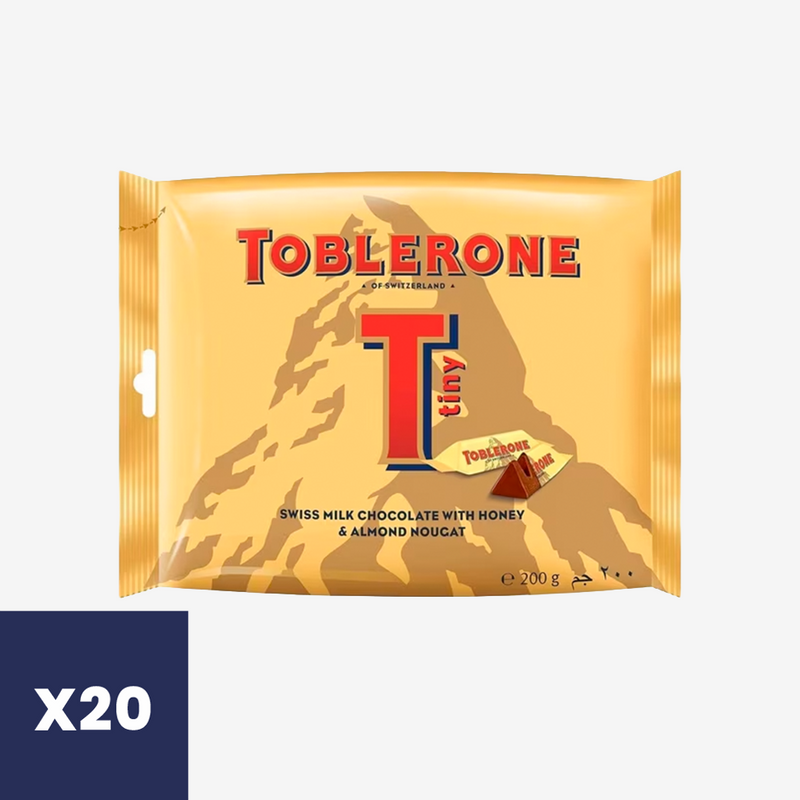 Chocolate Leche Tiny Toblerone 20 x 200 g