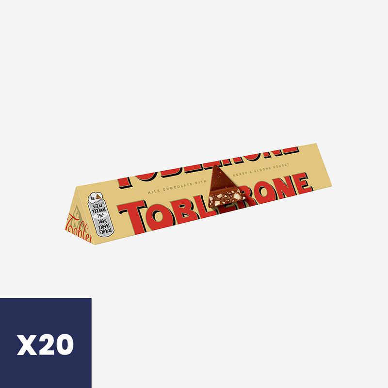 Chocolate Leche Toblerone 20 x 100 g