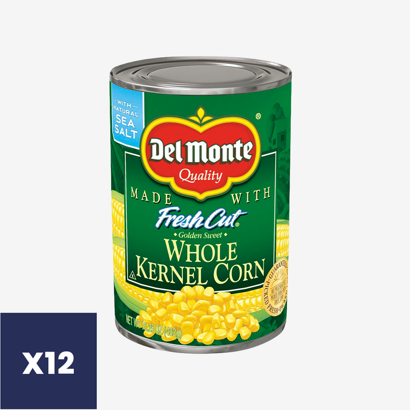 Choclo en Grano Entero Del Monte 12 un x 432 g