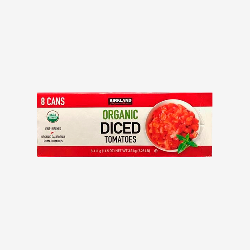Tomate en Cubos Kirkland 8 un x 411 g