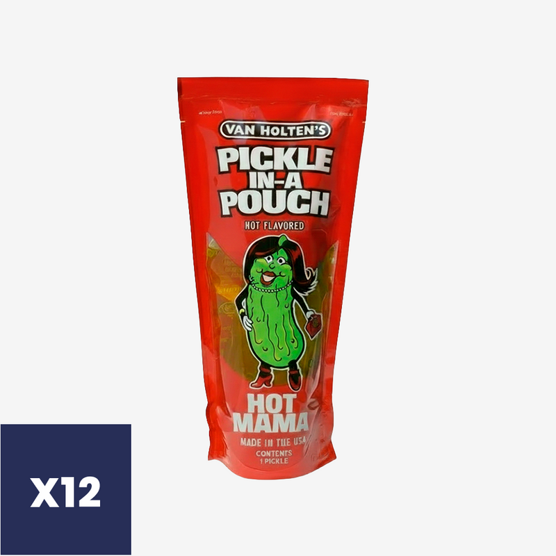 Pepinillos Hot Mama Dill Van Holten's 12 x 255 g