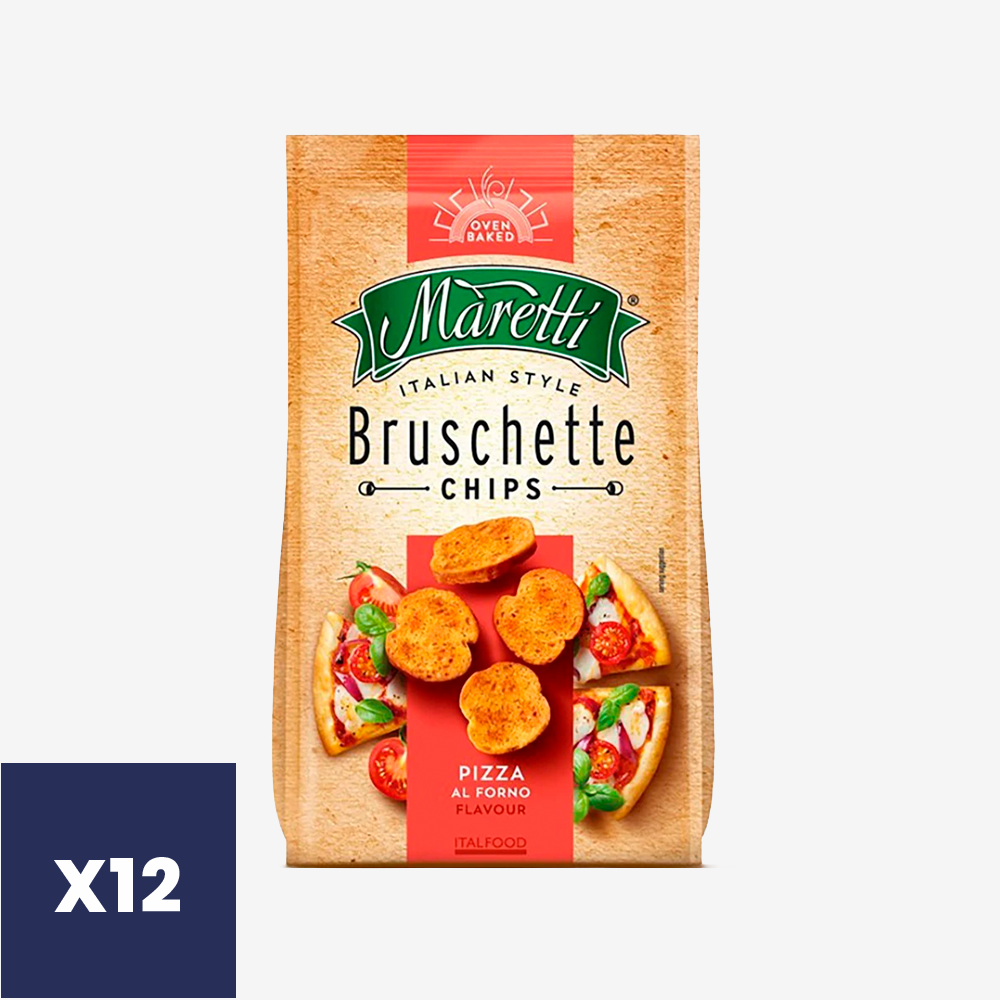 Tostadas Pizza Bruschette Maretti Bakery 12 x 140 g