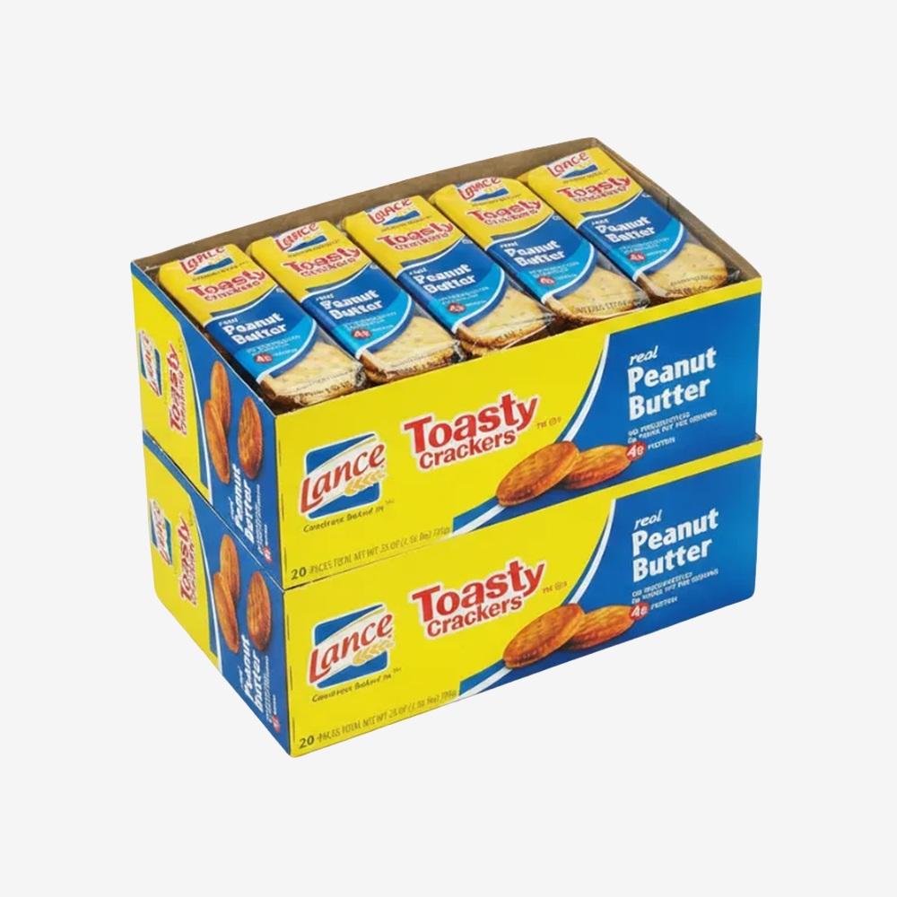 Galletas Tostadas Mantequilla de Maní Lance 40 un x 36 g