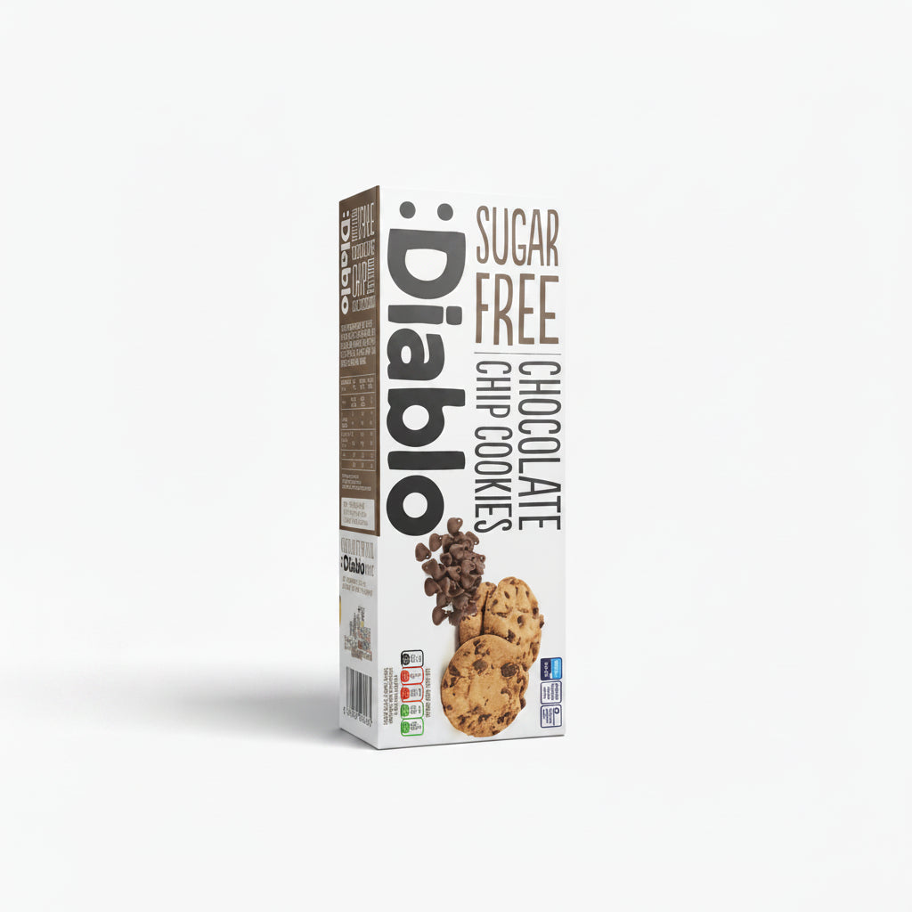 Galletas Chips Chocolate sin Azúcar :Diablo 130 g