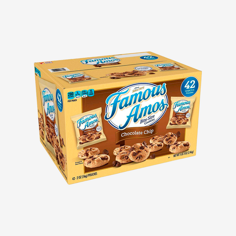 Galletas con Chips Chocolate Mini Famous Amos 42 un x 56 g