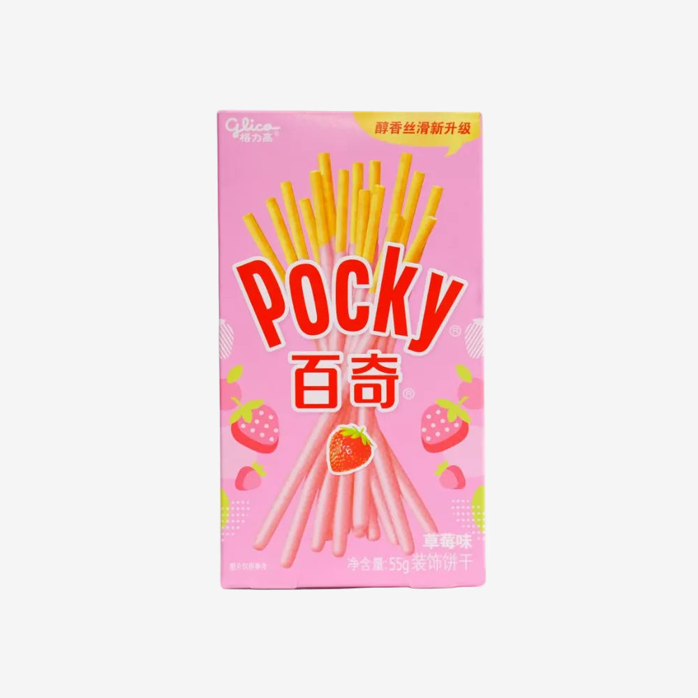 Pocky Frutilla Glico 55 g