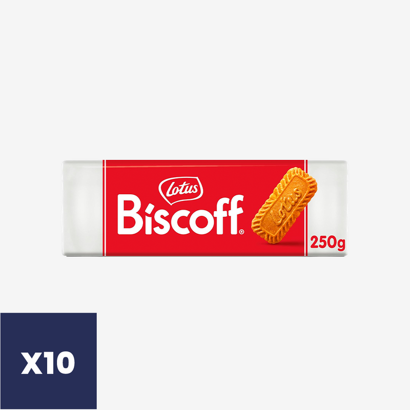 Galletas Biscoff Caramelo Lotus 10 x 250 g