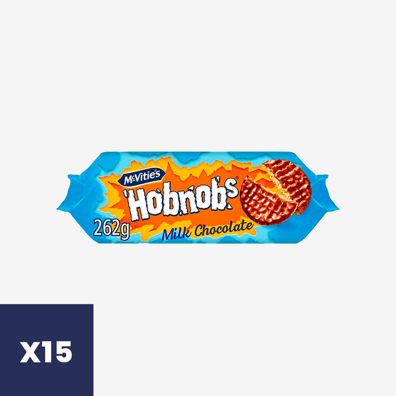 Galletas Hobnobs de Avena y Chocolate McVitie's 15 x 262 g