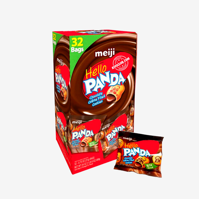 Galletas con Chocolate Hello Panda Meiji 32 un x 21 g