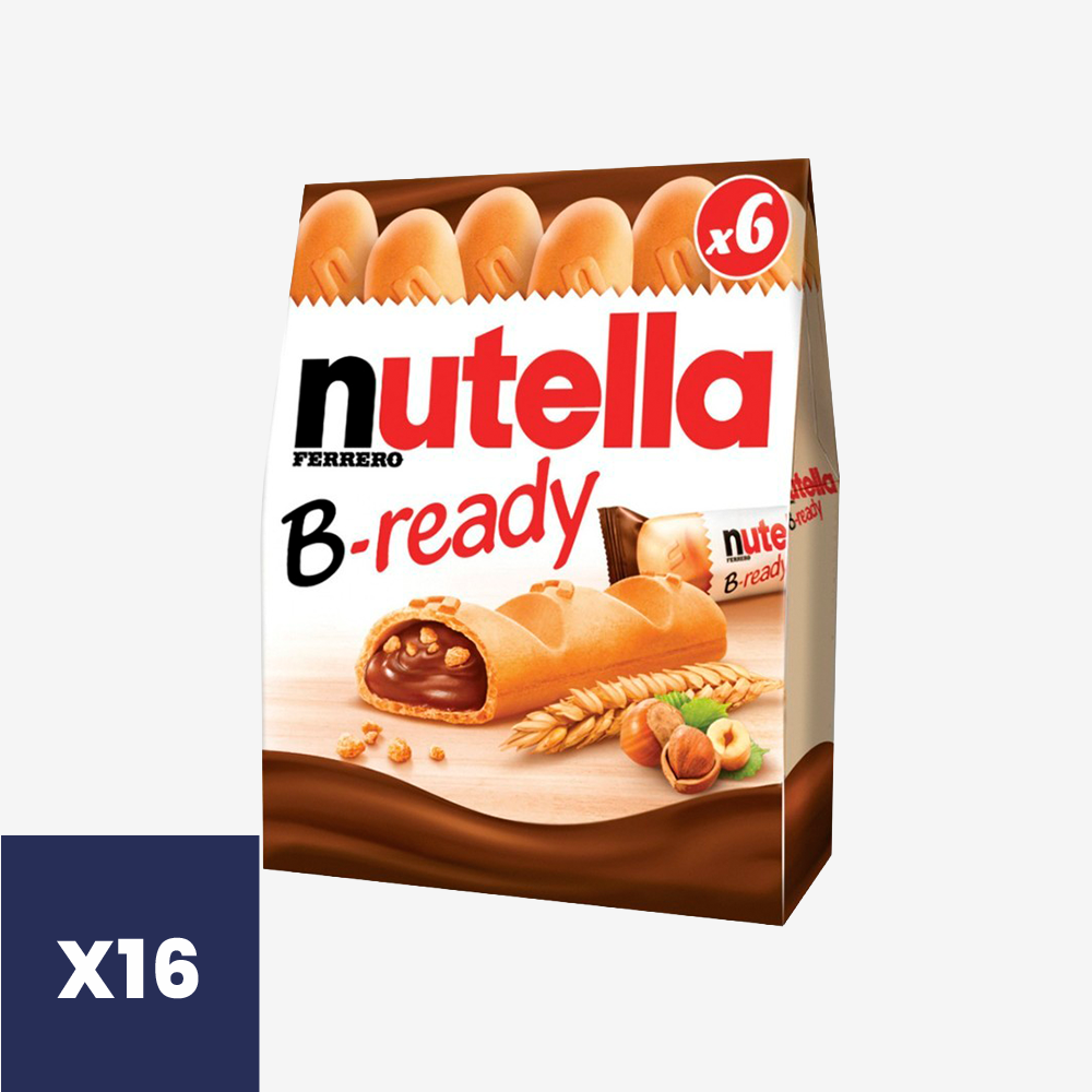 Obleas B-Ready Nutella 16 x 132 g