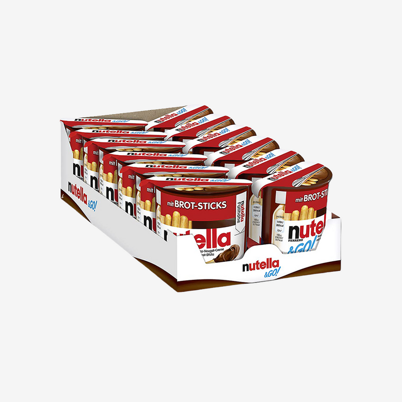Palitos de Pan con Nutella 12 x 52 g