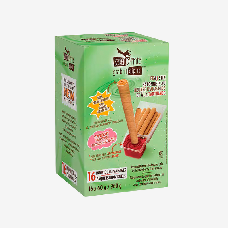 Barquillos Rellenos con PBJ Serendippity 16 un x 60 g