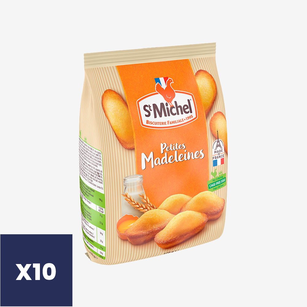 Galletas Petites Madeleines St Michel 10 x 175 g