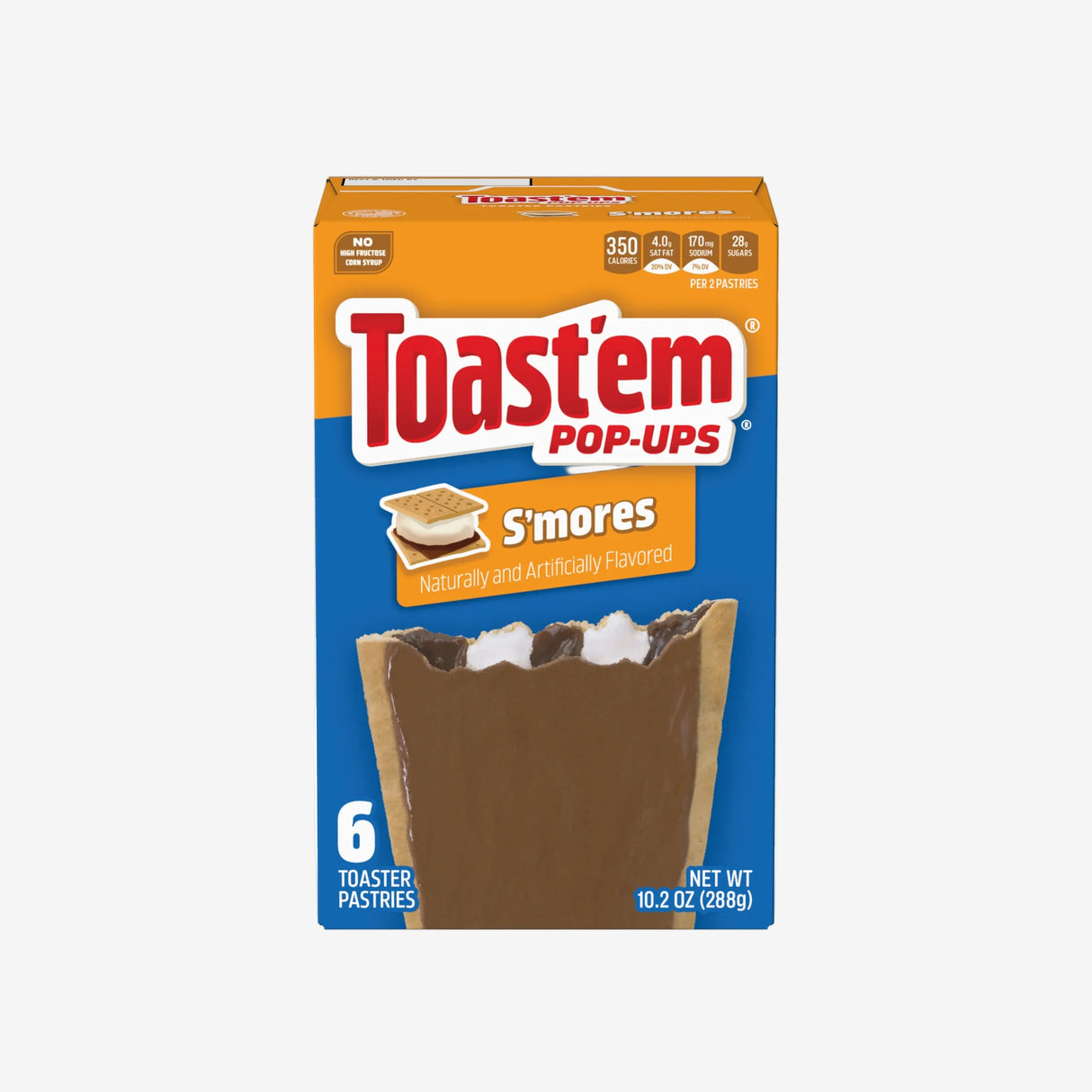 Pop-Ups S'mores Toast'Em 6 un x 48 g