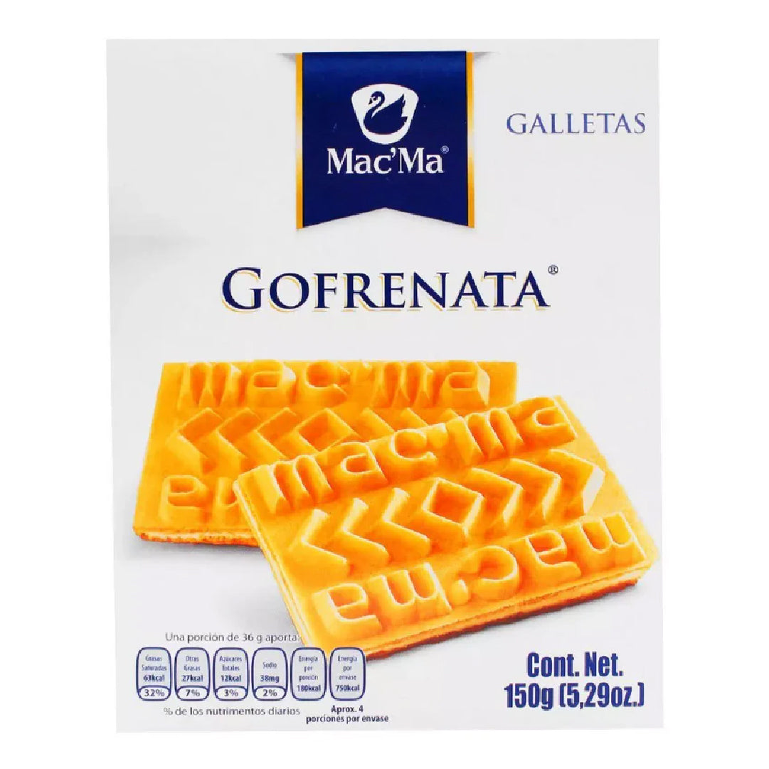 Galletas Gofrenata Mac'Ma 150 g