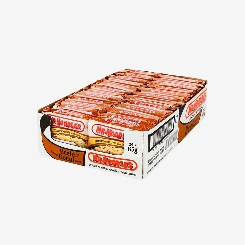 Sopa Fideos Instantánea Sabor Carne Mr. Noodles 24 un x 85 g