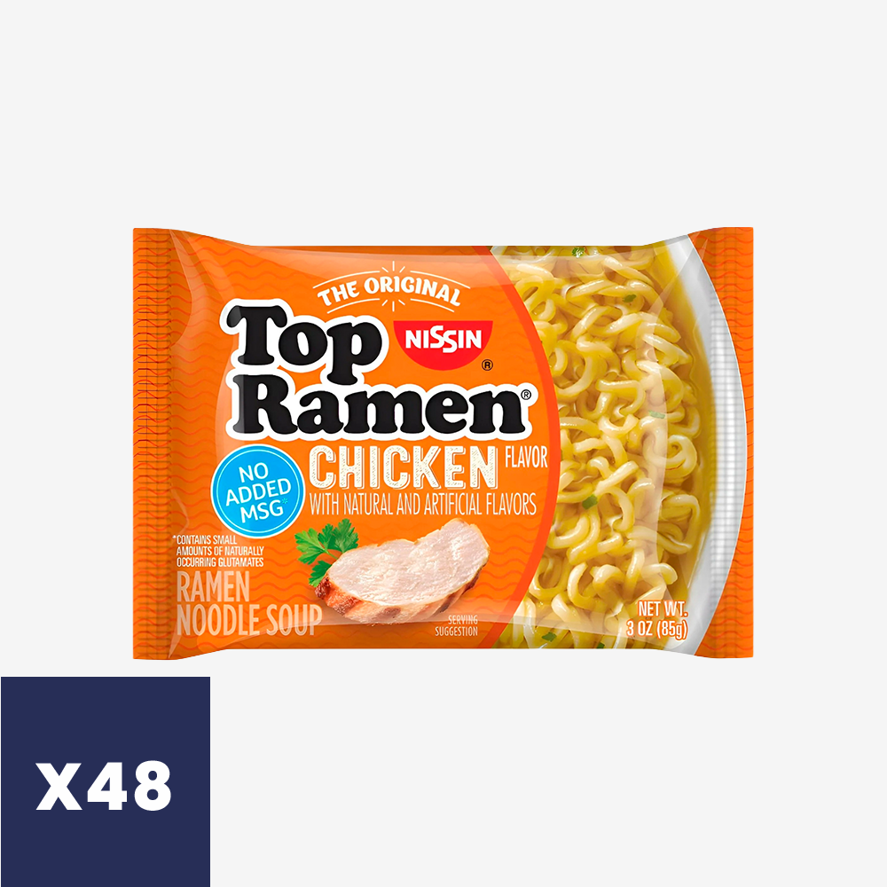 Nissin Sopa Top Ramen Sabor Pollo 48 x 85 g