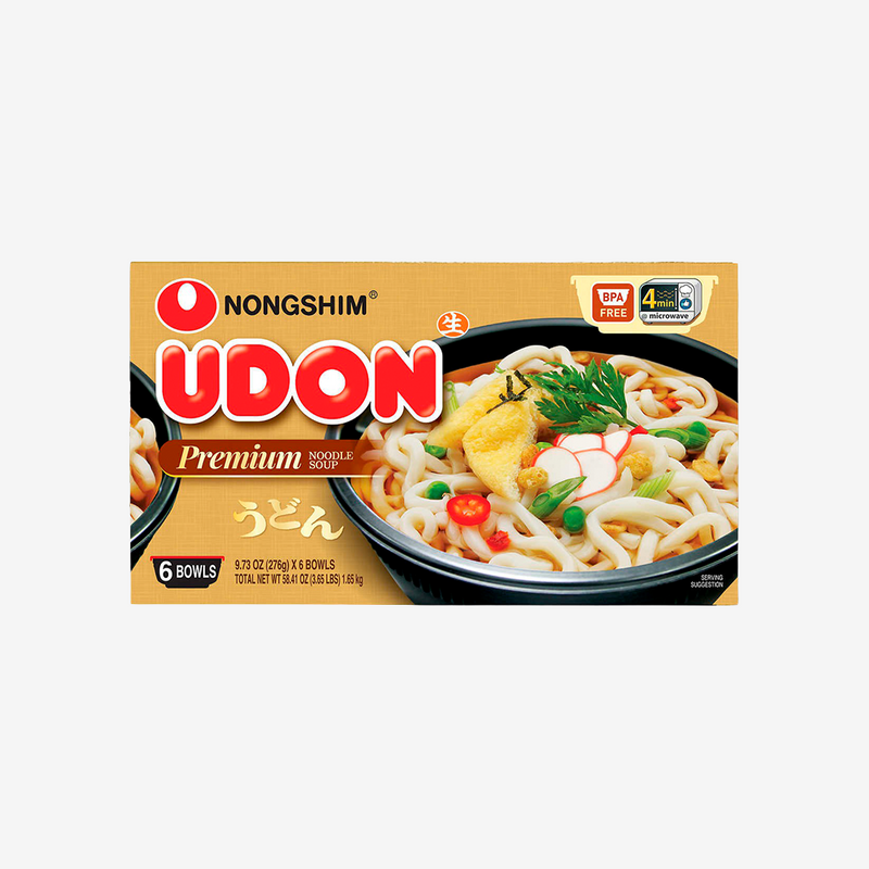 Sopa Udon Nongshim 6 un x 276 g