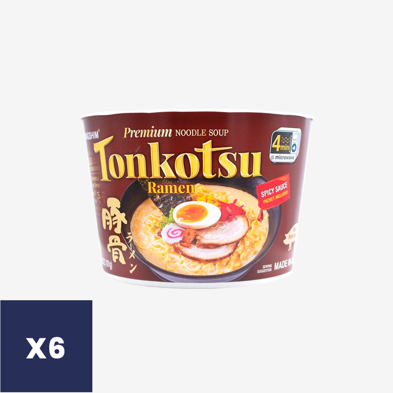 Sopa Ramen Tonkotsu Nongshim 606 g