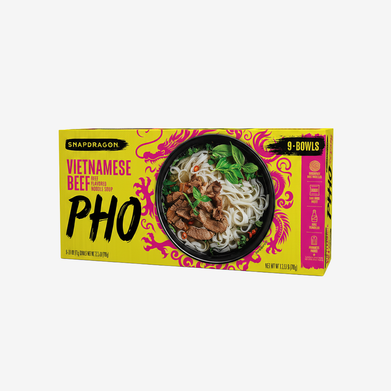 Caldo Pho Vietnamita Carne Snapdragon 9 x 87 g