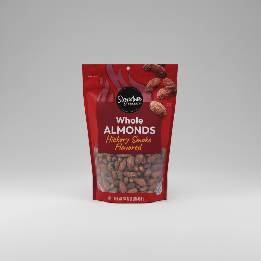 Almendras Enteras Ahumadas Hickory Signature Select 454 g