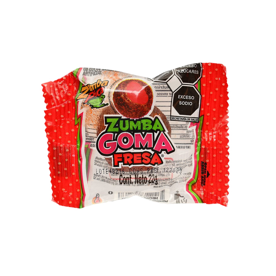 Gomitas Frutilla Goma Zumba 22 g