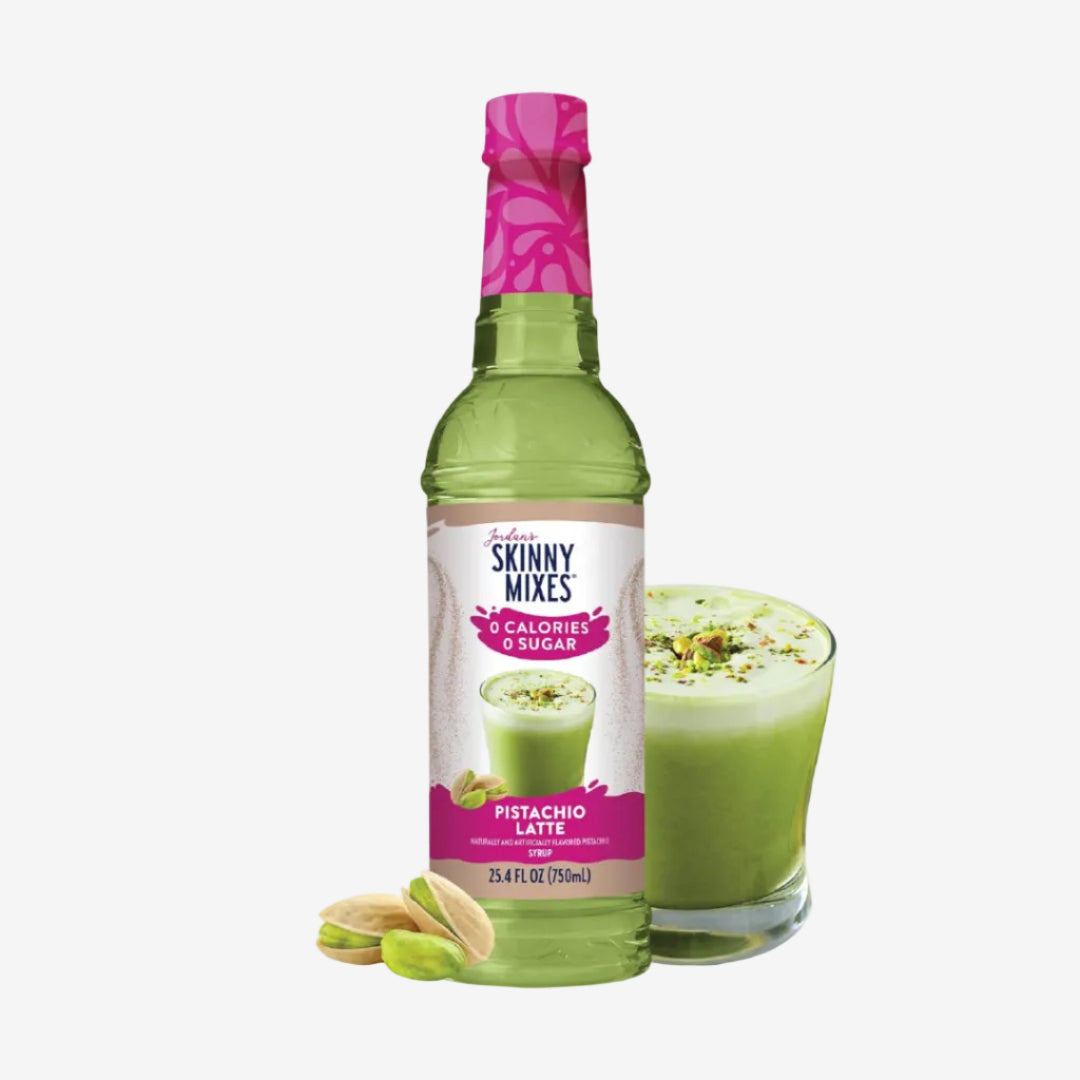 Syrup Pistachio Latte sin Azúcar Skinny Mixes 750 ml