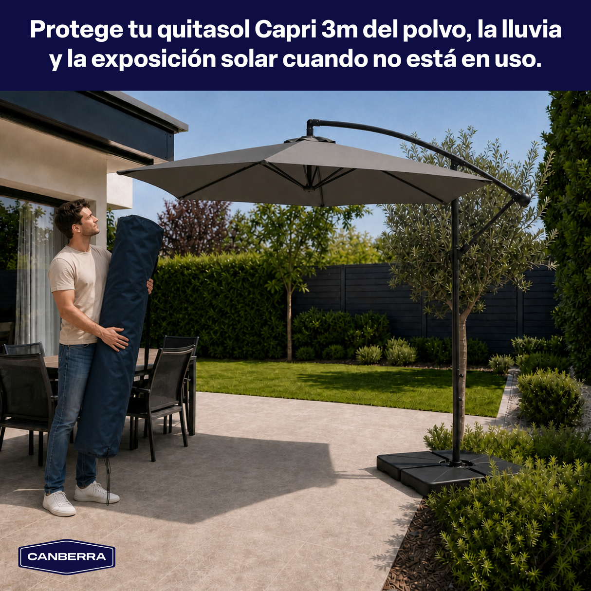 Funda Quitasol de Terraza Capri 3M Canberra 1 un