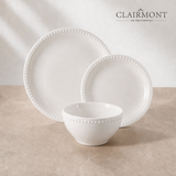 Set Vajilla 12 Piezas Perla Clairmont 1 un